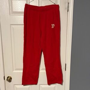 PINK Victoria's Secret Red Sweatpants